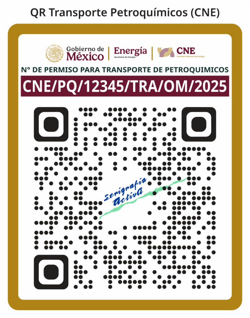 QR Transporte Petroquímicos (CNE)